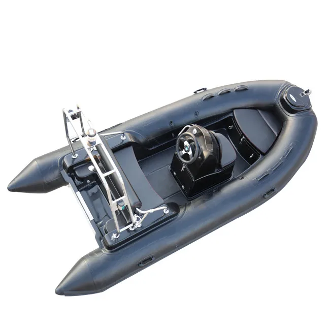 RIB Inflatable Boat with PVC tube and fiberglass hull Pvc Fabric Inflatable Boat