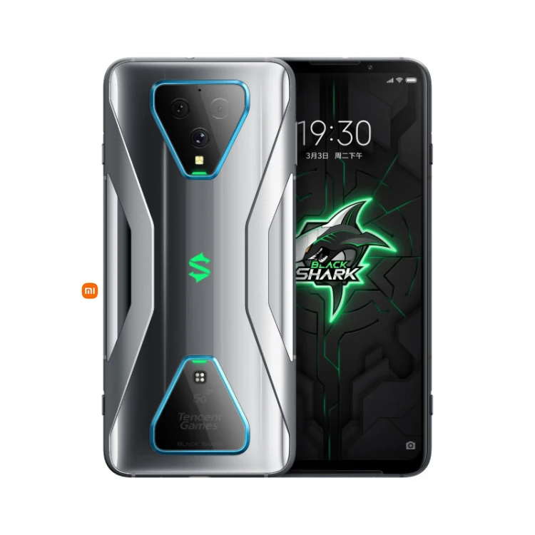 Игровой телефон Xiaomi BLACK SHARK 3 сотовые телефоны с камерой 64 мп DotDisplay 128 ГБ 6 67 дюйма Восьмиядерный MIUI 11 смартфон