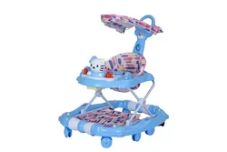 Multifunction Kids Learning 360 Degree Rotating Trolley Baby Roller Walker 2 In 1
