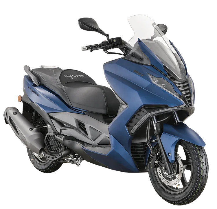 Top Selling Factory 2 Wheel Gas Powered Motor High Performance Eec 125cc Water Cooled Engine Gt Maxi Scooter