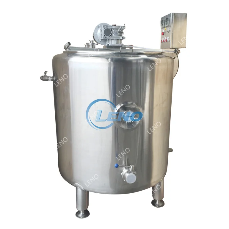Sanitary stainless steel heating mixing tank paraffin wax melting tank