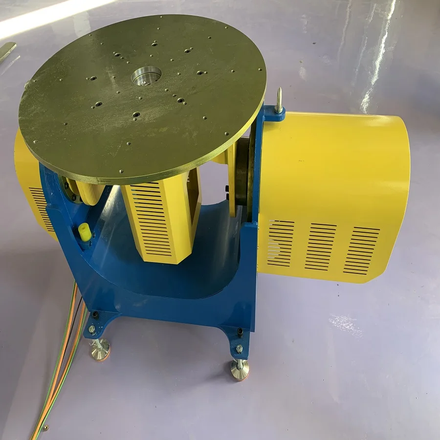 China  Automatic Welding Positioner Flange Argon Rotating Welding Table 200kg