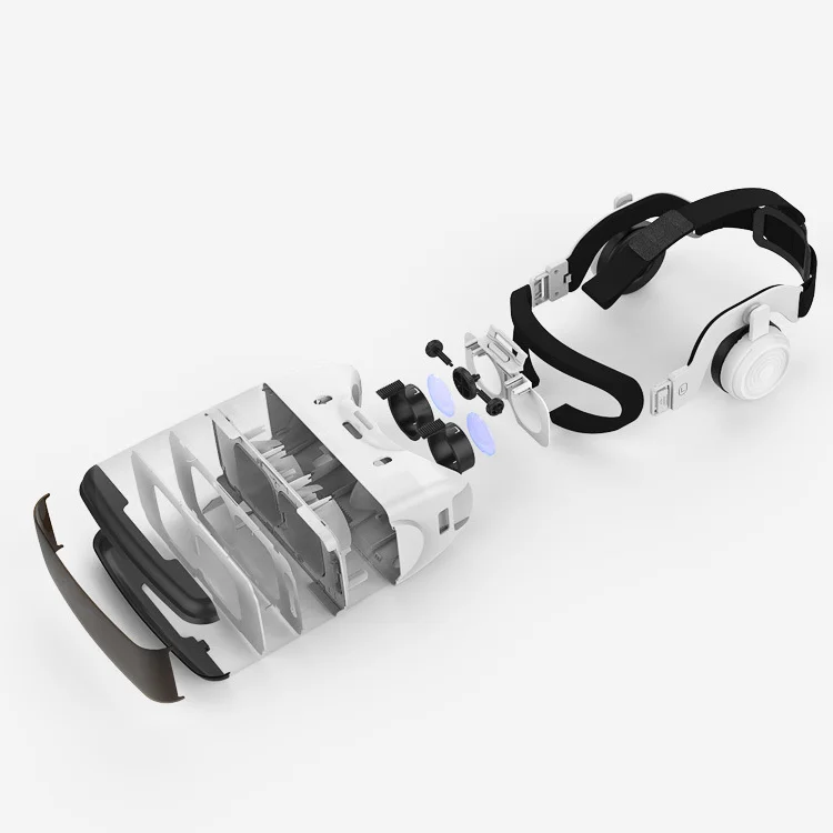 Hot sale VRGpro visual experience oculos 3d glasses For 4.7-6.5 inch Iphone/Android Smartphone box gaming headset 3d Vr Glasses