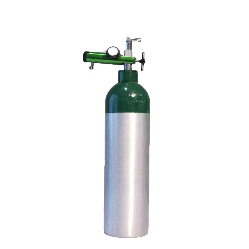 OEM Factory Delivery Size 10L Aluminum Alloy Tank Cylinder Oxygen Co2 Gas Cylinder