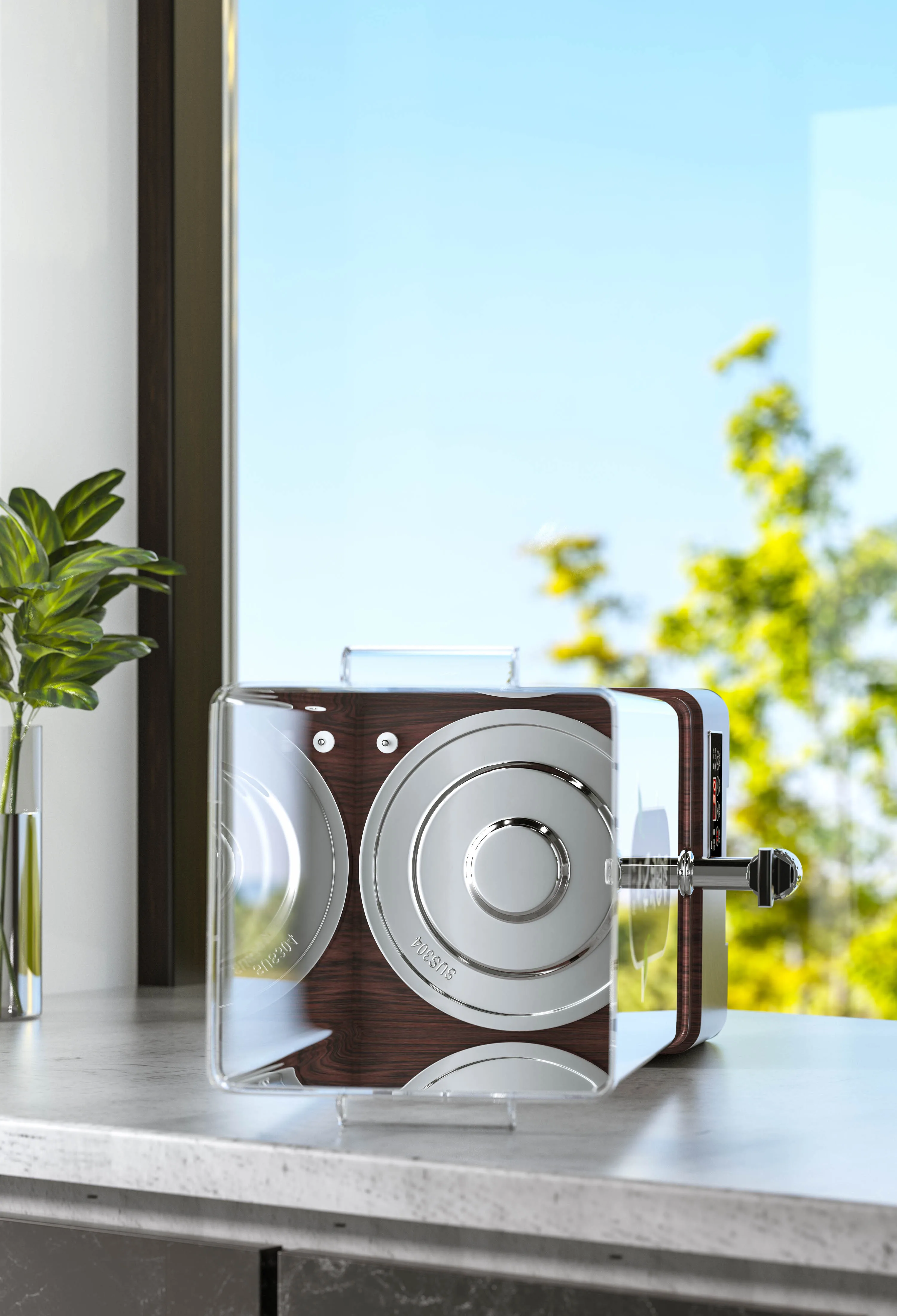 Electric Steam Water Heater Fast Heating  Tea Kettle with Temperature Control for Household Hotel Use