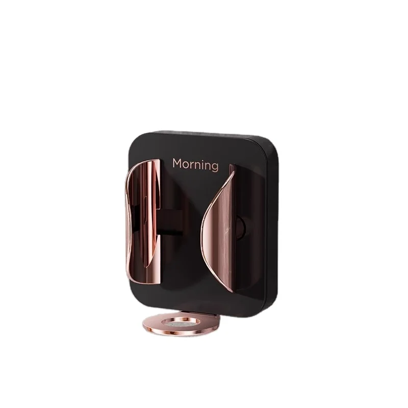 High quality Black gravity sensor electric toothbrush hanger no punch shelf wall mounted toilet stand light luxury