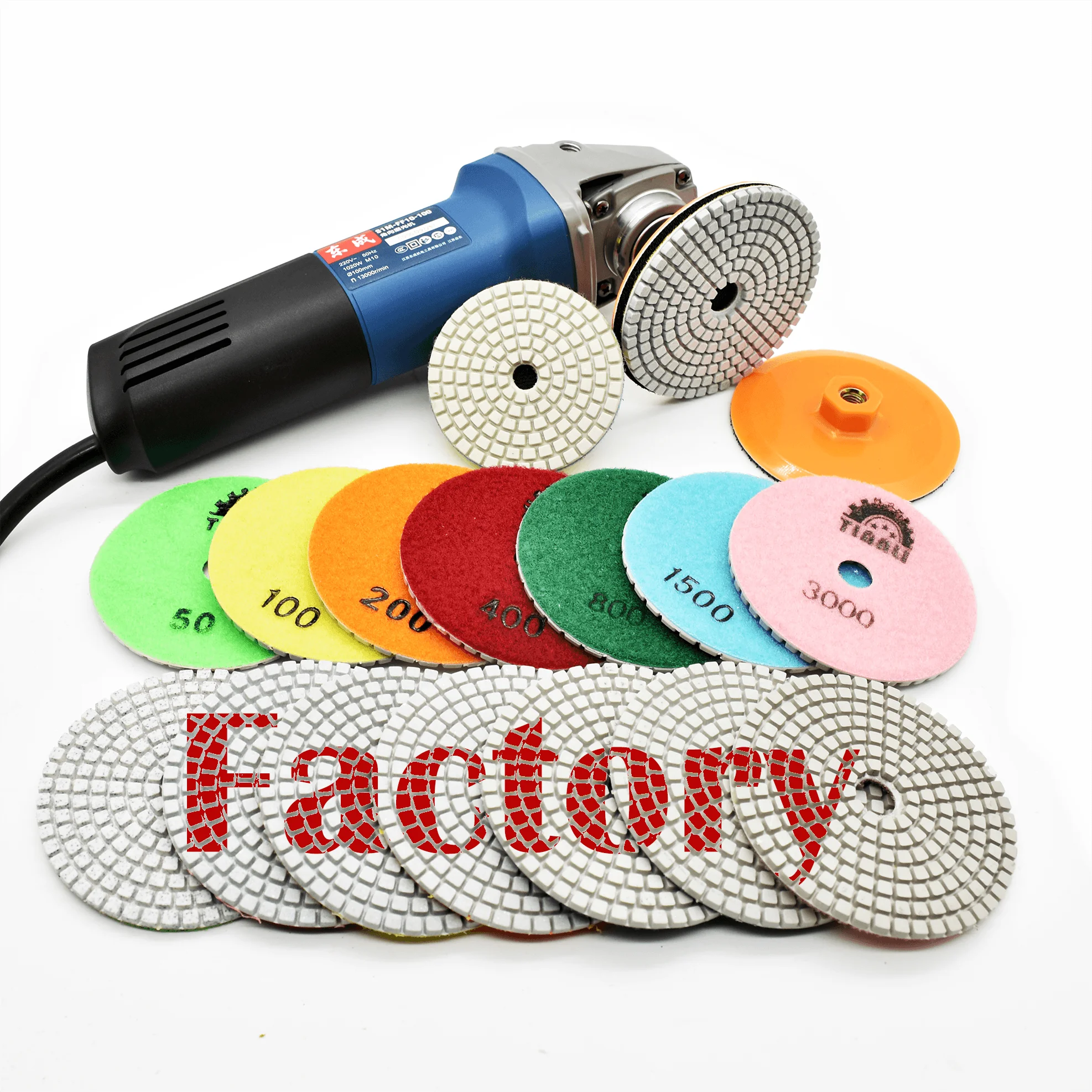 4 inch Wet diamond polishing pad for stone  grinding pad grinding disc Marble Grinding Tools