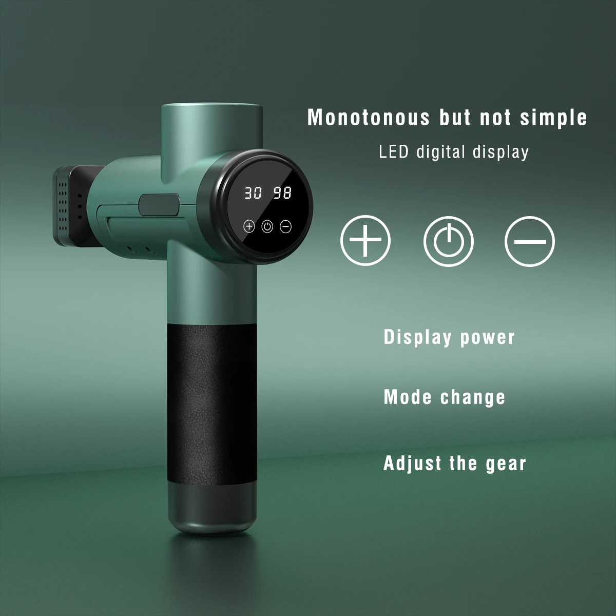 Cheap Hot Selling Hot & Cold Massager Products 8 Heads Portable Body  Deep Tissue Heat Muscle Massage Gun