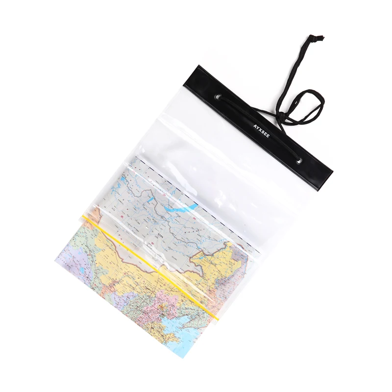 
Clear Waterproof BagsWater Tight Cases Pouch Dry Bags For Camera Mobile Phone Maps Pouch Kayak Military Boating Documentholder 