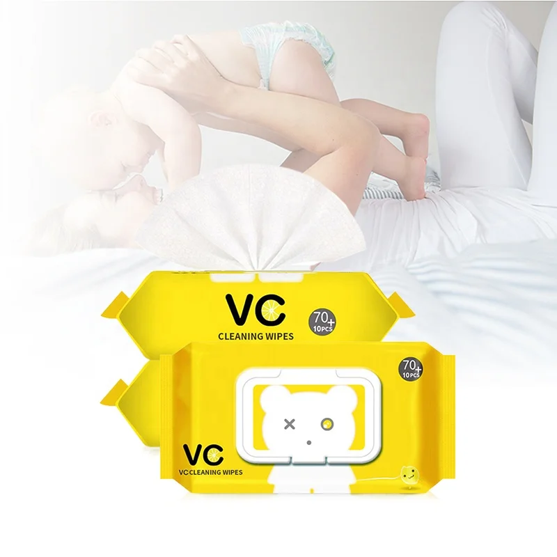 BSCI Certified Factory Nonwoven Hand 80Pcs Natural Premoistened Cotton Sensitive Care Cheap Shoe Clean Baby Wet Wipes