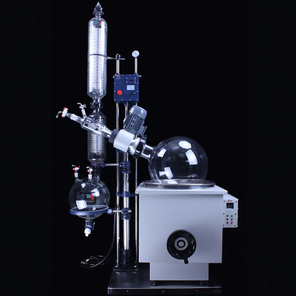 10l Glass Dsitillation Alcohol Distillation Unit Rotary Evaporator