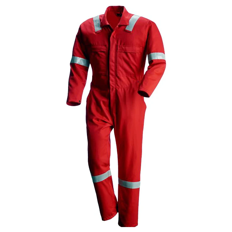 Construction Coverall Cotton Flame Retardant Overalls Flame-resistant Lightweight Coverall