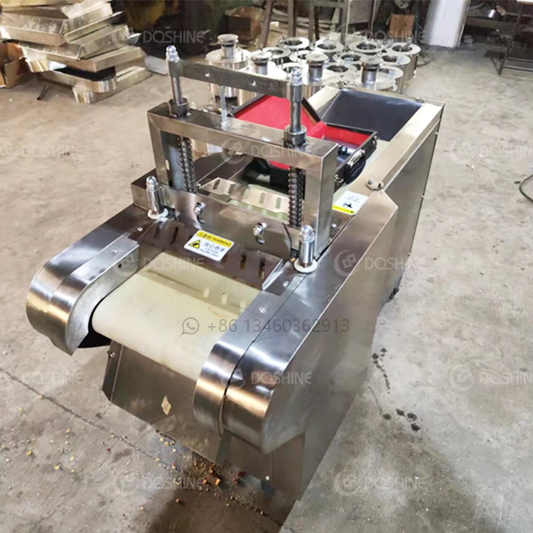 Preserved Passion Fruit 5mm Dicing Machine/ Protection Cover Dried Passion Yellow Peach Fruit Small Dice Cutting Machine