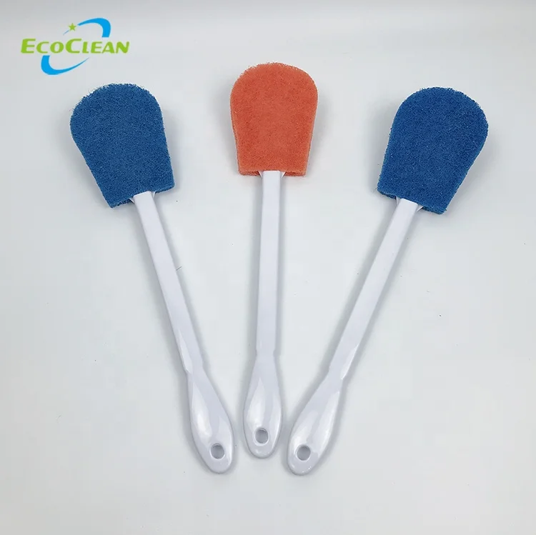 Factory manufacture  Household Cleaning Plastic Tub and Tile Scrubber Pad Cleaner Brush