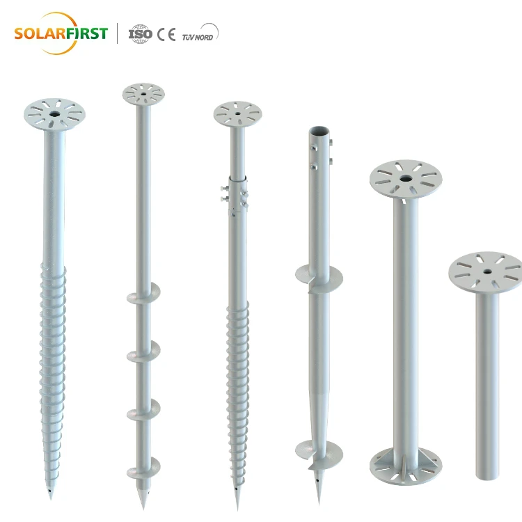 Mounting Pile Foundation Krinner Solar Accessory Spiral Greenhouse Ground Screw Pole Anchor