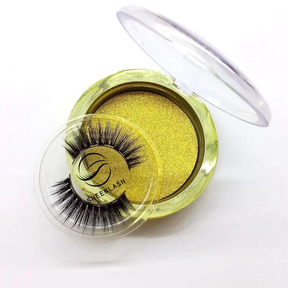 
Factory price 3D silk lashes private label magnetic eyelashes 