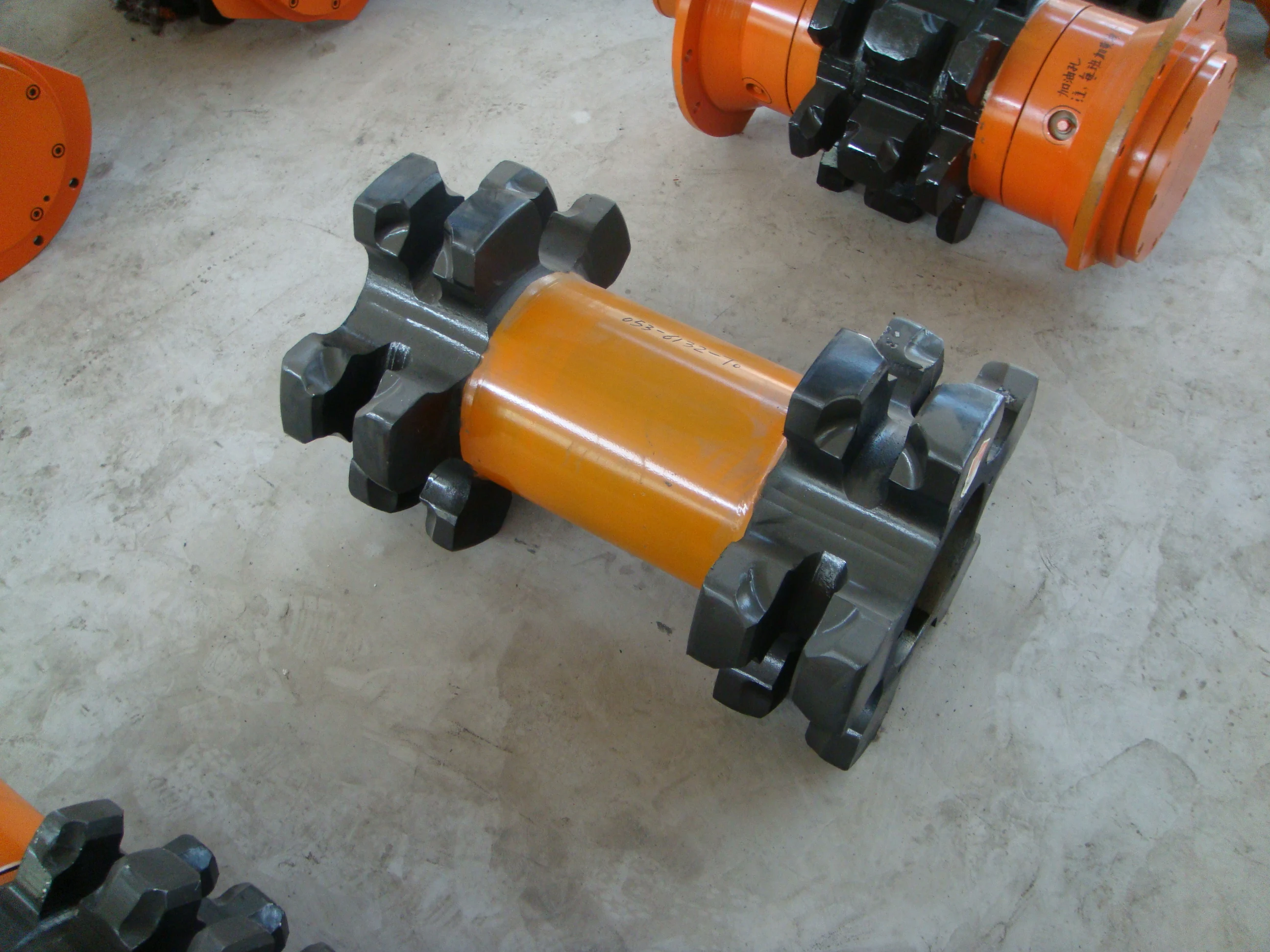 Used Cast Iron Double Sprocket Scraper Conveyor for Coal Mill Steel and Alloy Mining Machine Parts Forged Processed
