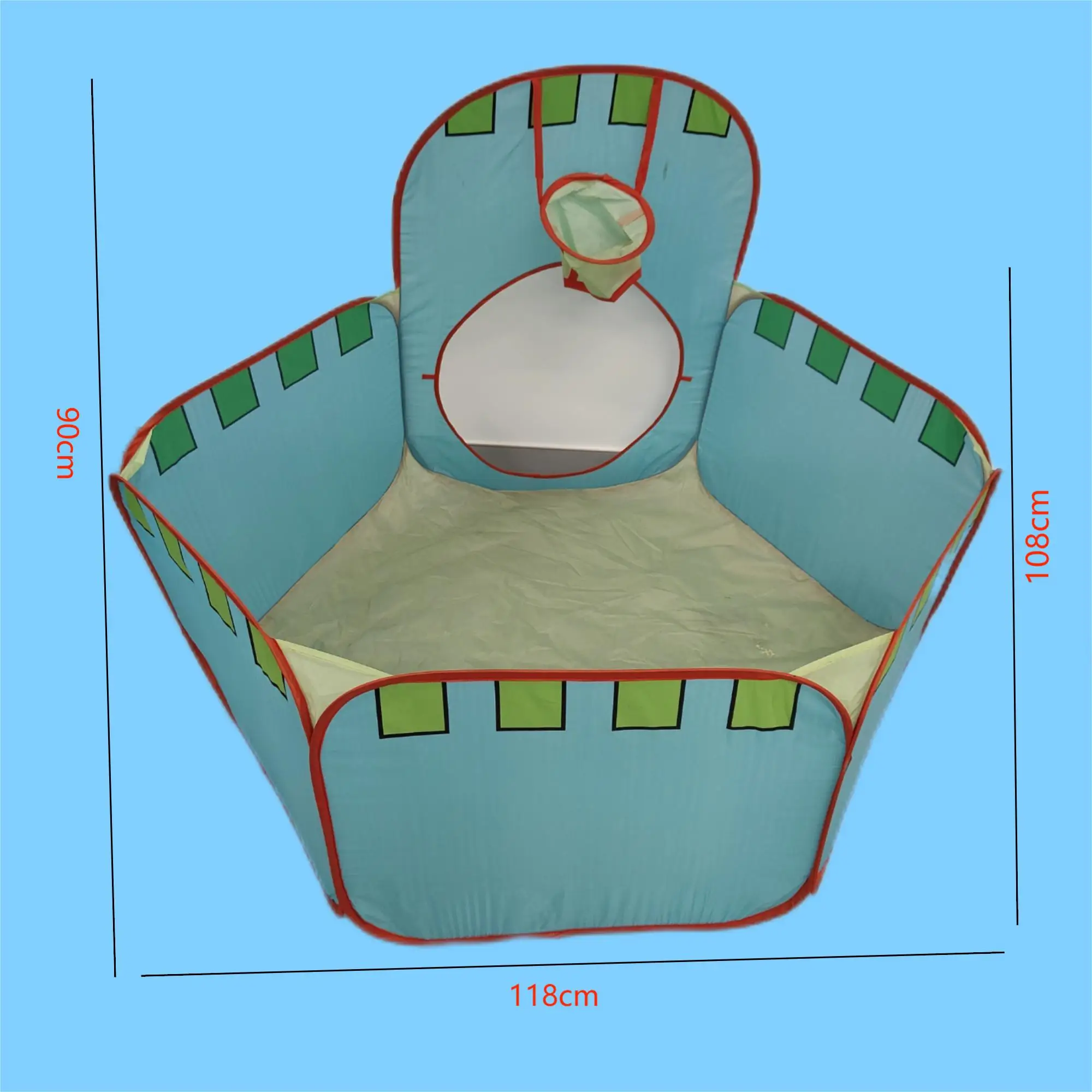 Kids Soft Sponge Decorative Sea Ball Pool Tent Ball Pit for Baby Beach Easy Play Kids Fun Toys Children Playing