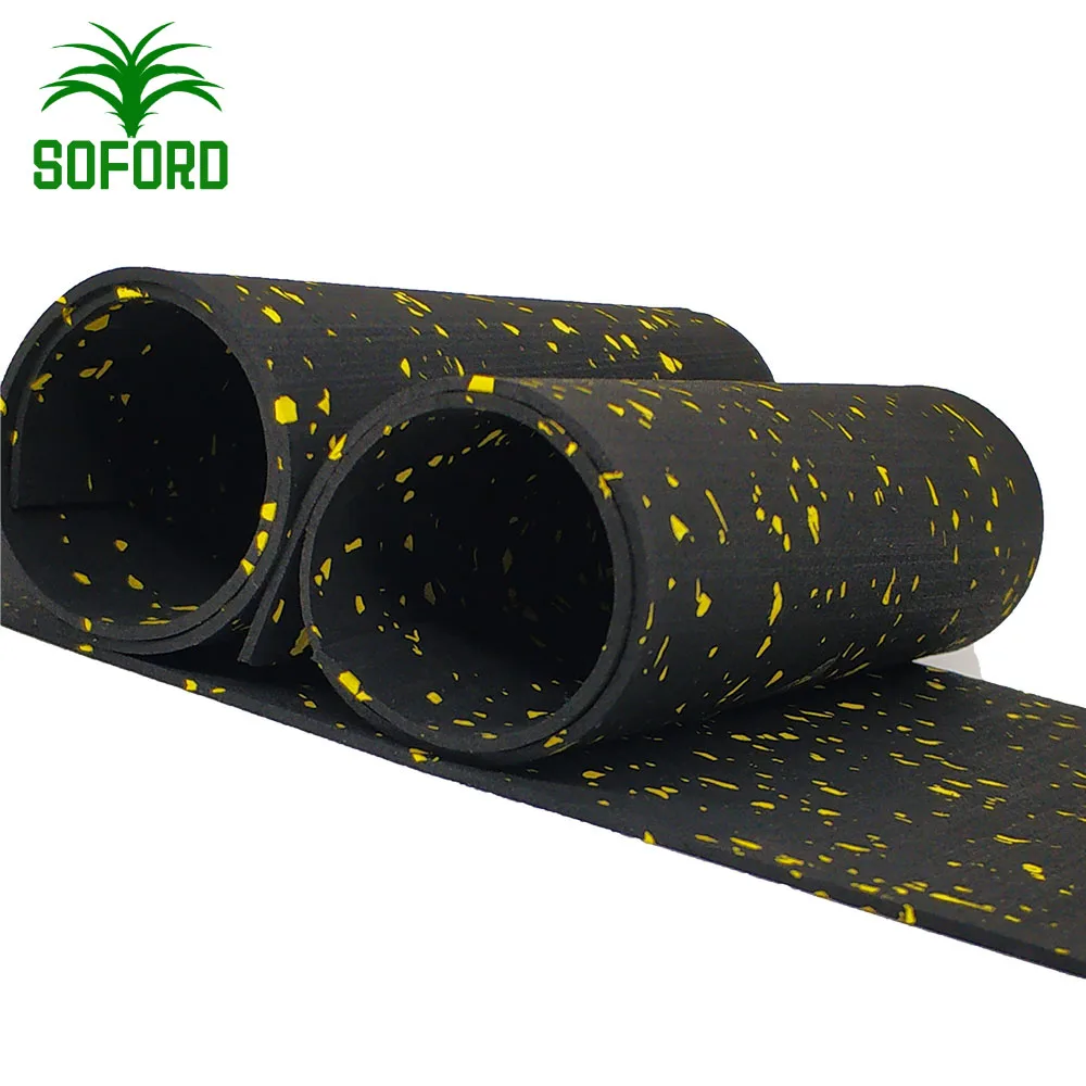 Rubber Roll 2mm-15mm Cheap Rubber Flooring