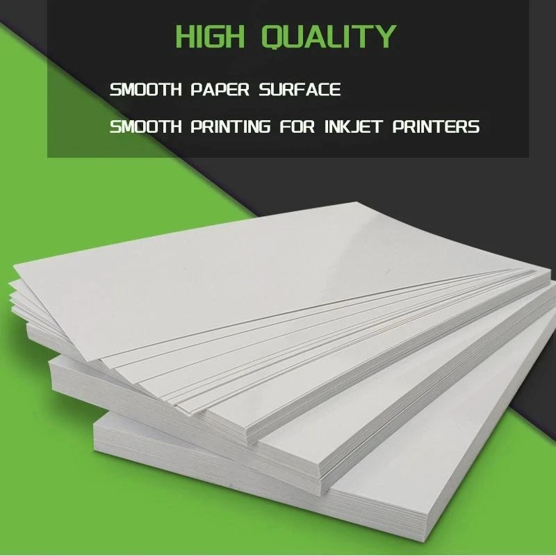Inkjet Printer Magazine Menu Album Inllustration Magazine Single-sided High Glossy Images Clear Coated Paper A4 100 Sheets Resin