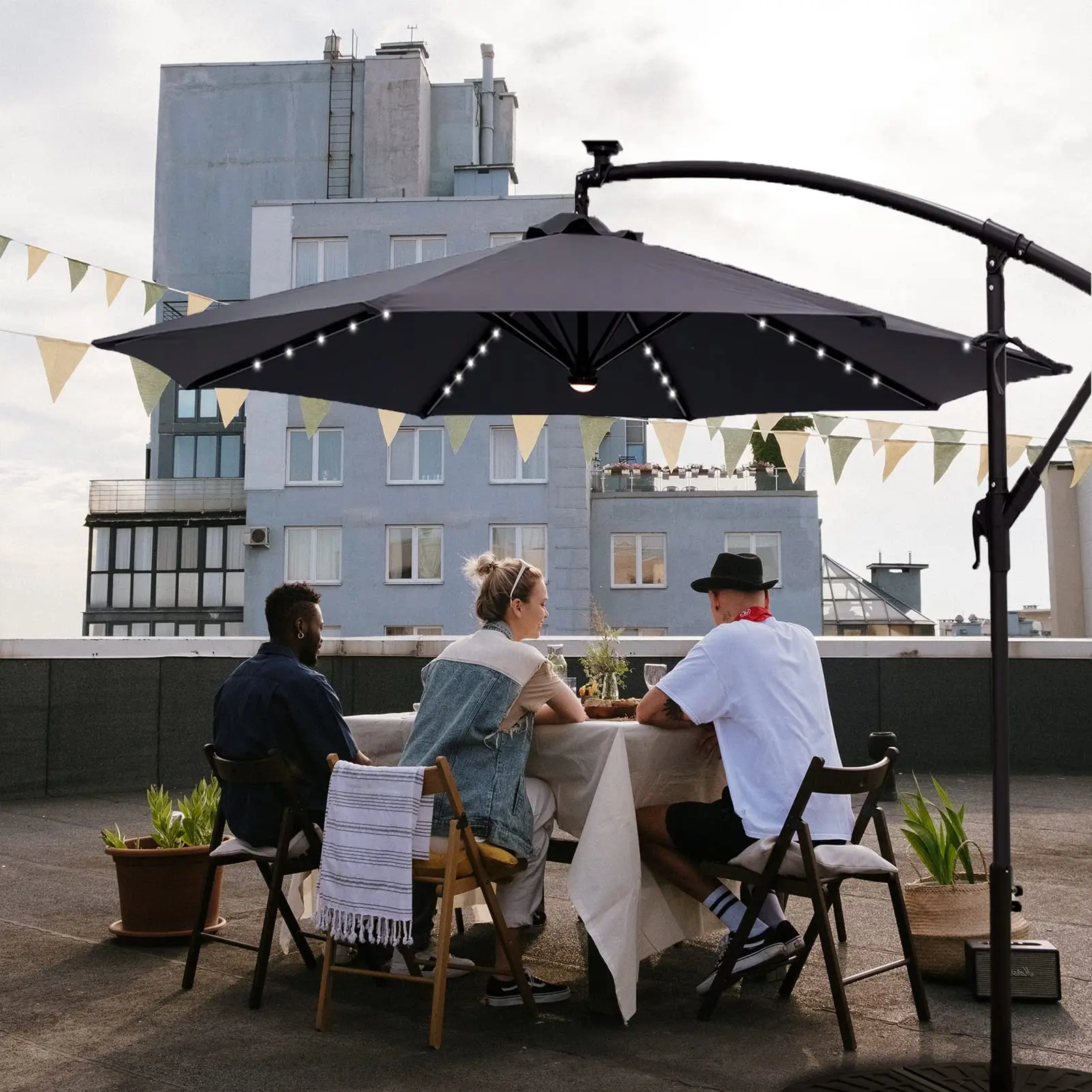 Parasols Umbrella Best Sale Wholesale Fancy New Beach Outdoor Design Large Twist in Printed Waterproof Gym Kids Kitchen Steel