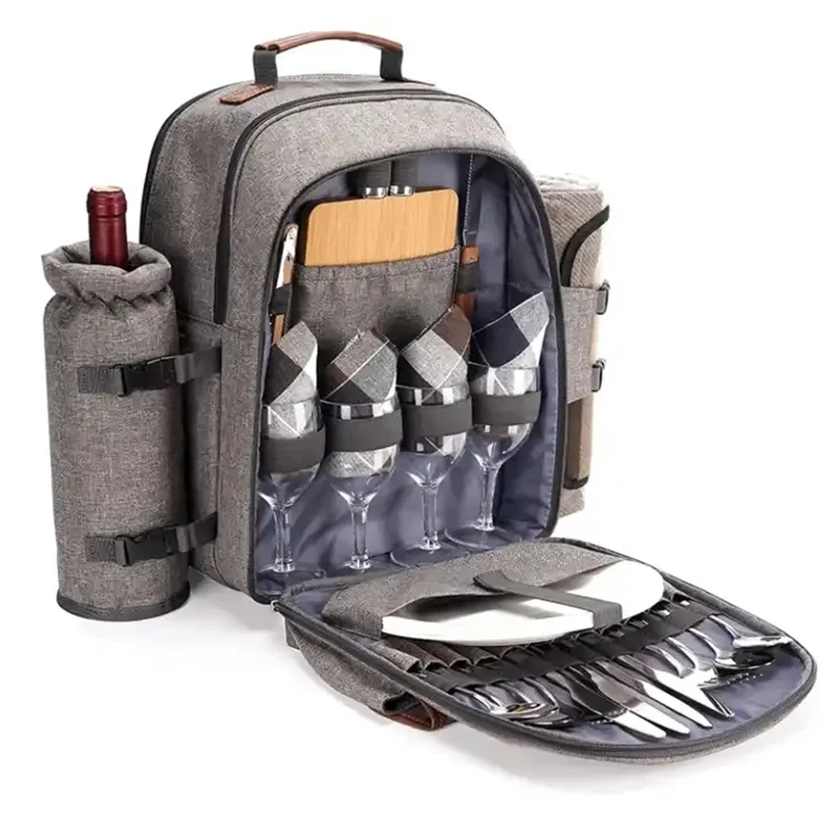 ISO BSCI KID Waterproof Insulated 4 Persons Multifunctional Sports Camping Travel Hiking Outdoor Cooler Picnic Backpack