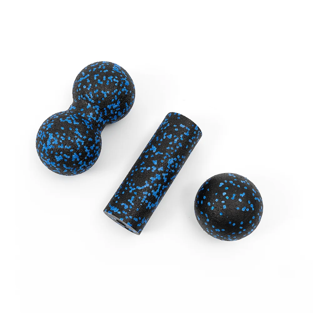 Wholesale Price 3 In 1 Epp Fitness Yoga Massage Ball Foam Roller Set For Muscles