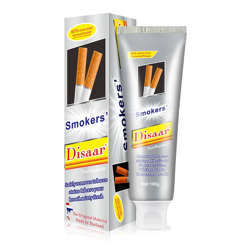 Toothpaste against smoke spot remove teeth stain 100 g odor removal teeth protection mint Toothpaste