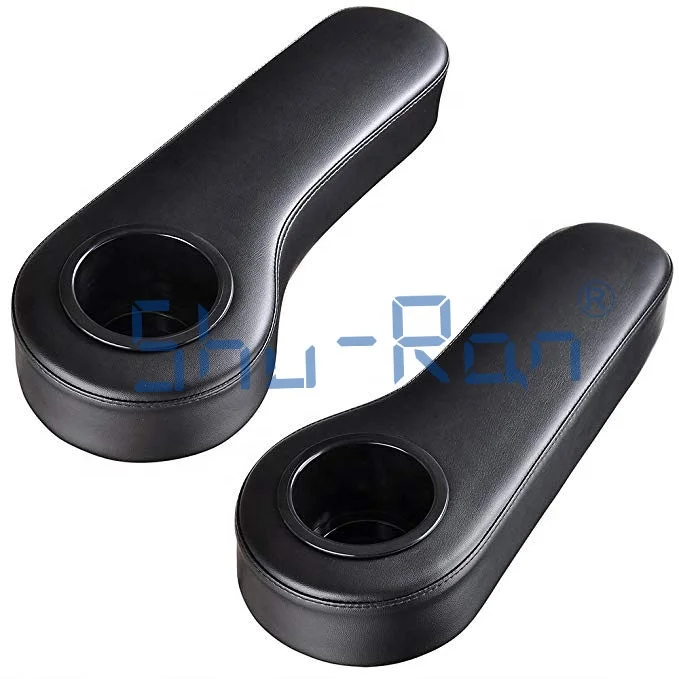 
Universal Golf Cart Rear Seat Armrest with Cup Holder for Club Car EZGO Yamaha Set of 2 Golf Cart Accessories 