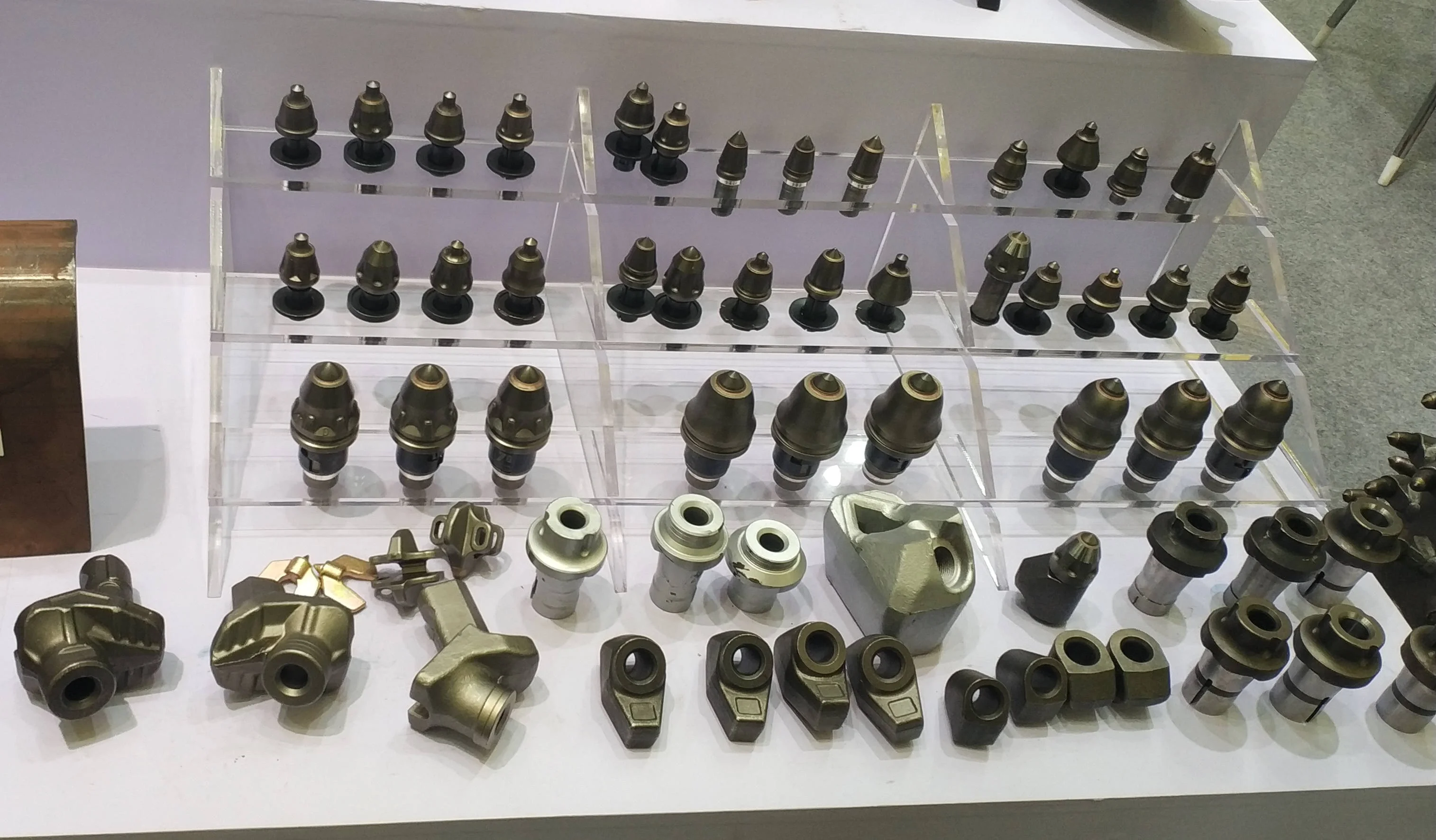 Foundation drilling bucket tooth cladding bullet teeth drill bits auger teeth hard rock cutters round shank drill picks