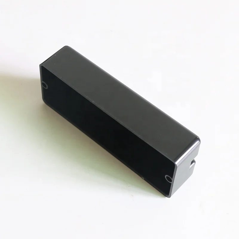 Donlis 5 String humbucker Bass Guitar Pickup Cover in Satin Black Color For Wholesale Plastic bobbin Parts