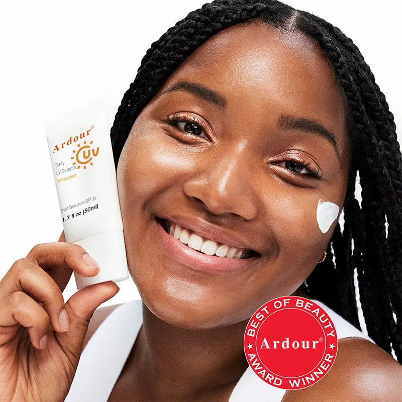 OEM Daily sun cream Hydrating Soothing SPF 36  No white-cast Daily UV Defense Broad Spectrum  Sun Protection Cream
