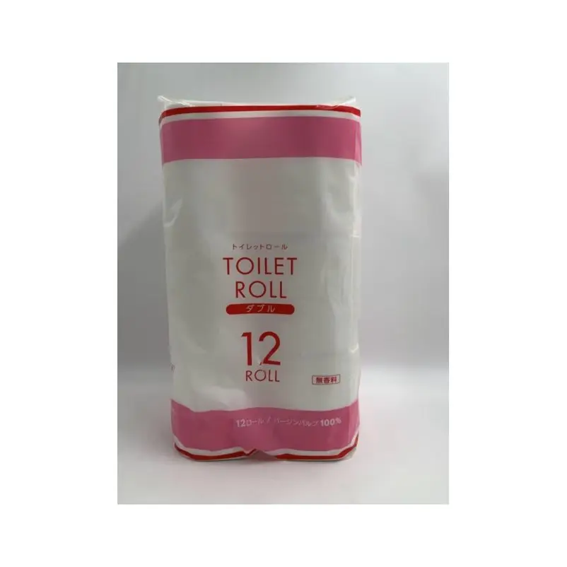 Low price good quality white virgin wood pulp 2ply toilet paper roll bathroom tissue roll