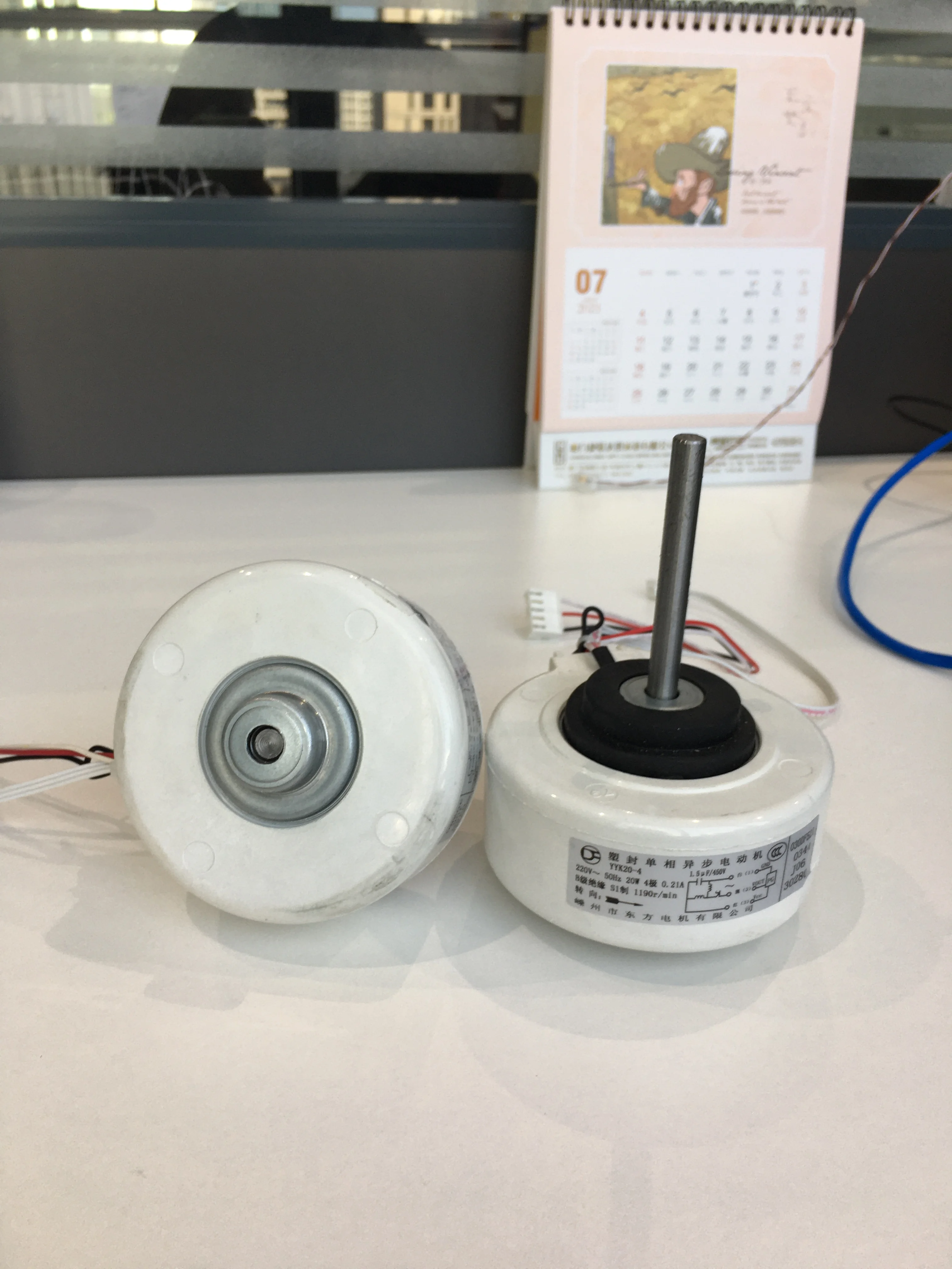 YDK series single-phase capacitor run Asynchronous Resin Motor indoor air cooler fan motor high quality copper motor supper air