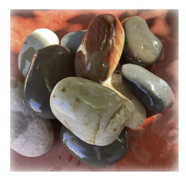 Factory direct sales of garden decoration pebbles, stone pebbles