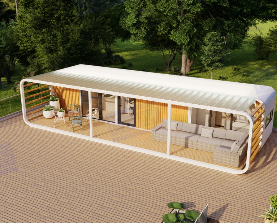 Sleeping Tiny Kit Set Cabin Homes Container House for Sale Portable Outdoor Beach Flat Pack Container Modern Hotel Moduler Homes