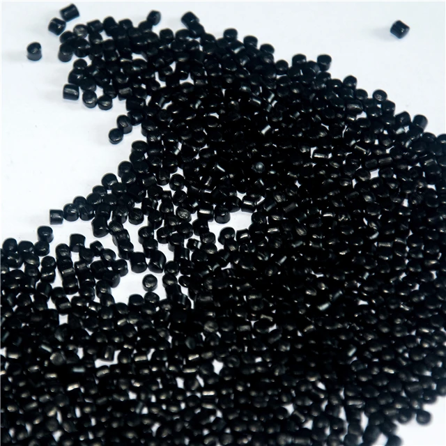 Pellet Color Pigment Concentration Plastic JZ Masterbatch Good Blackness Injection Molding High Gloss Shinny Black Black Masterb