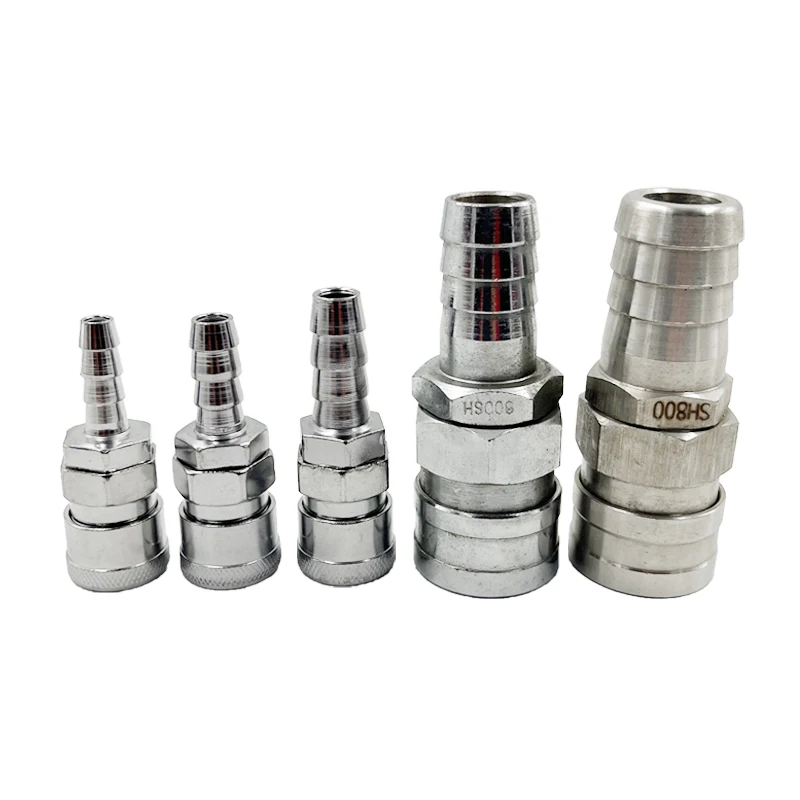 Steel Stainless Steel Quick-Connect Couplers Socket with Hose Connection 20SH 30SH 40SH 400SH 600SH 800SH
