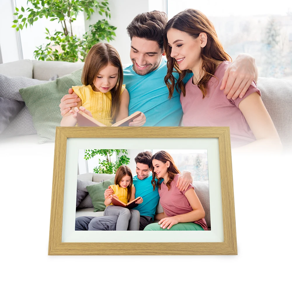  Лучшая цифровая рамка с Wi-Fi фоторамка китайская умная 10
