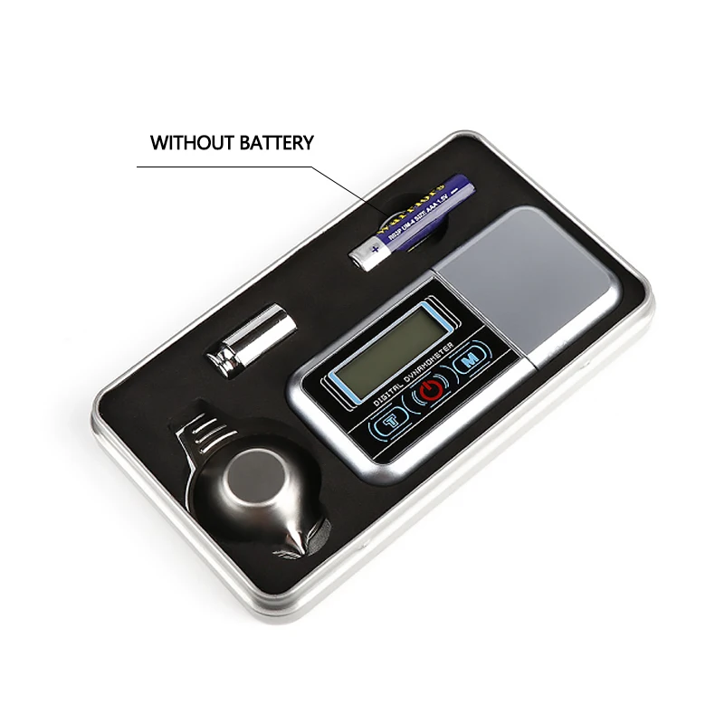 100x0.005g Mini High Accuracy Digital Scale Home Turntable Stylus Force Scale Gauge LED Meter Jewelry Scale