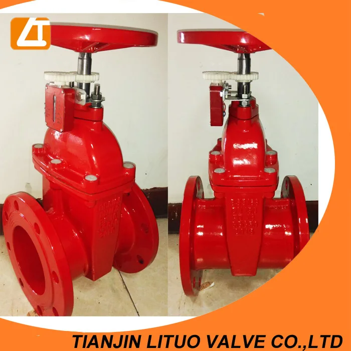 DIN 3352 F4/F5 standard cidi 4 inch water gate valve pn16