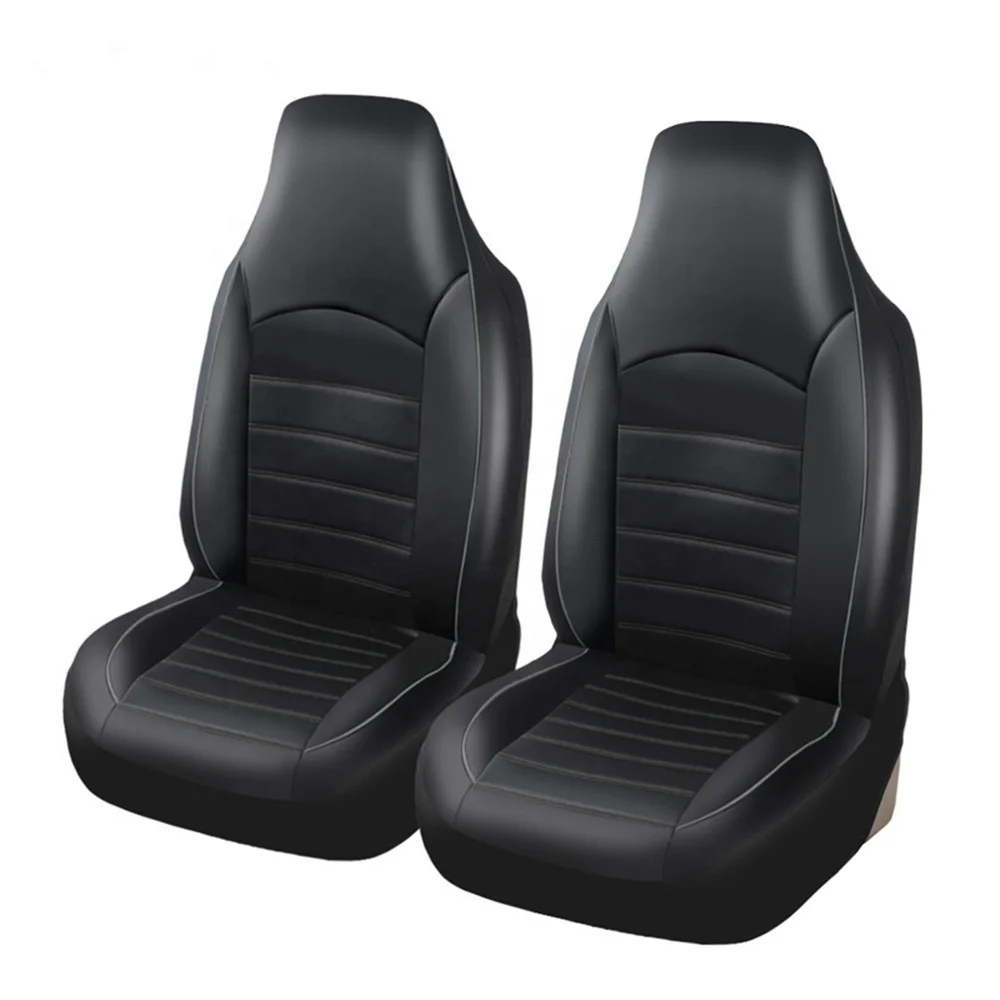 Kanglida professional manufacturer Luxury senior Faux Leatherette Universal Airbag Seat Covers Car seat covers