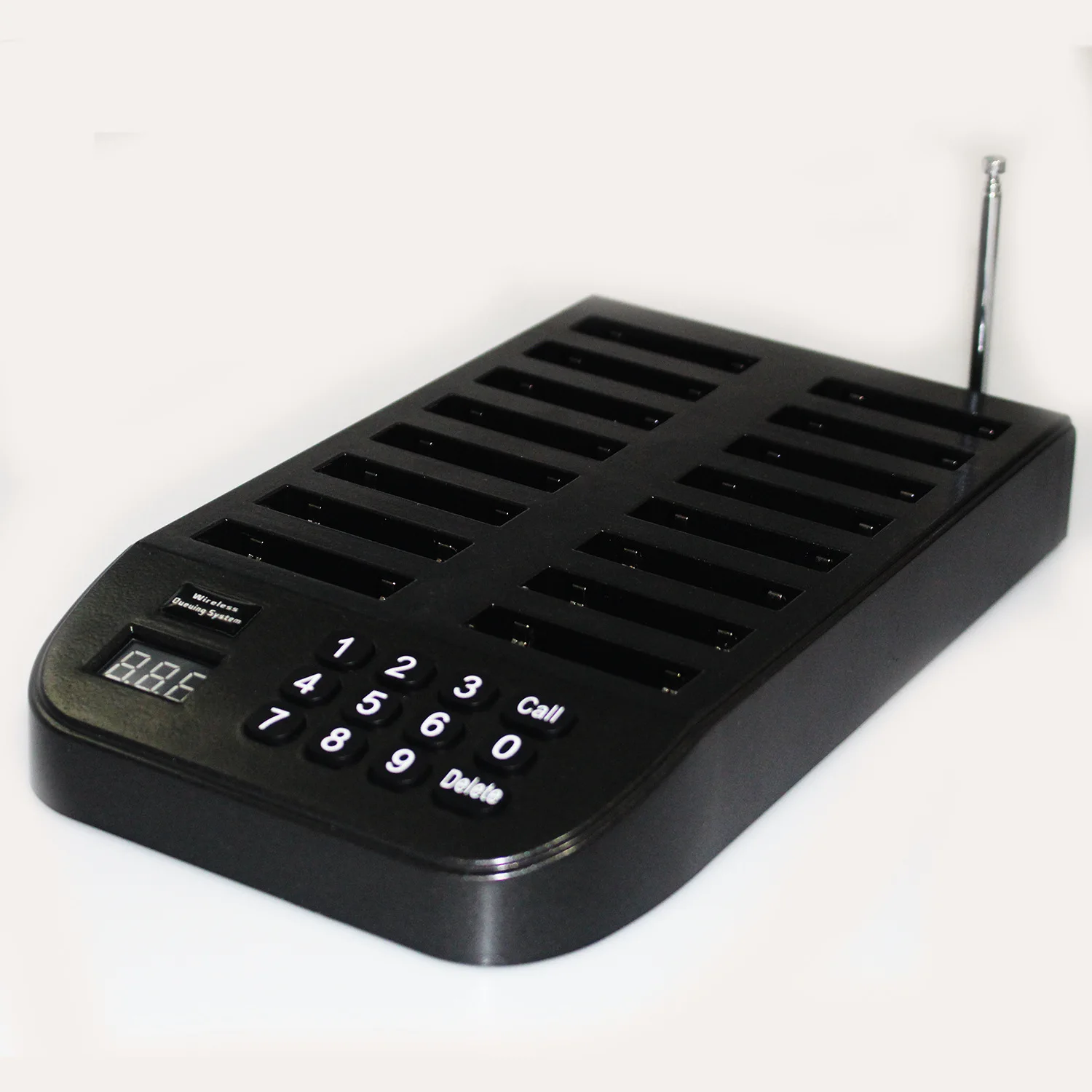 High Sensitivity Restaurant Pager Wireless Coaster Queue System with 16 Pagers