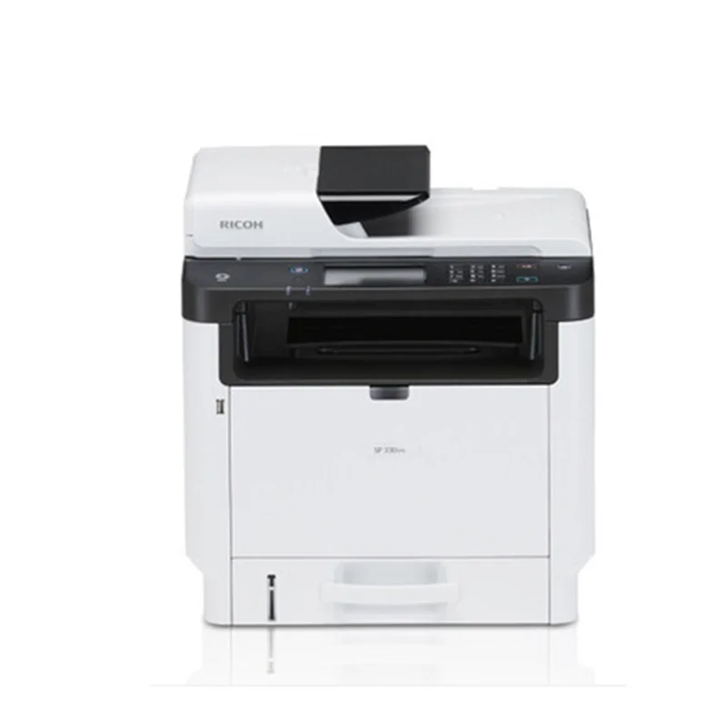 
Hot selling Ricoh SP330SFN black and white laser A4 printing and copying multi function scanning and fax all in one machine  (1600262625946)