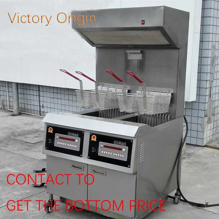 Two-cylinder Gas Fryer Top Sale High Quality And Lower Price Double Tank 60~200 Temperature Range Churro