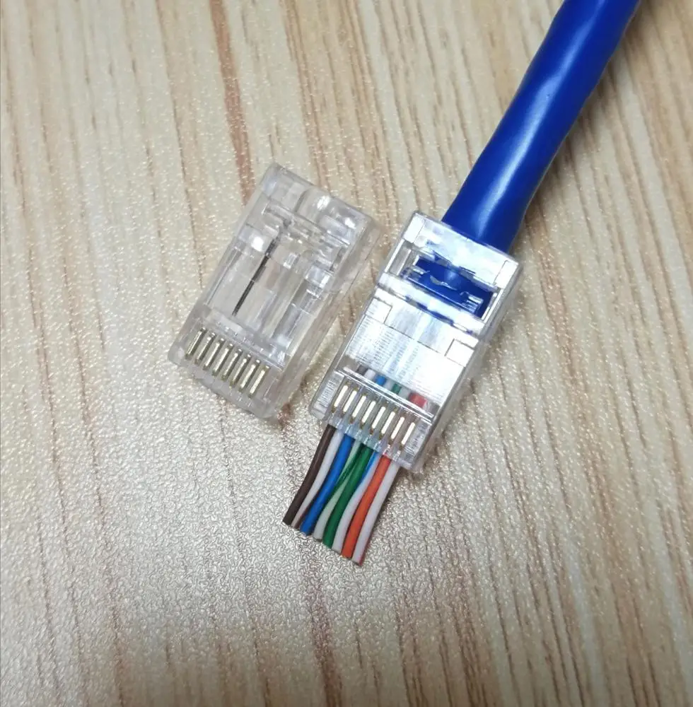  Прозрачные ботинки RJ45 для разъема