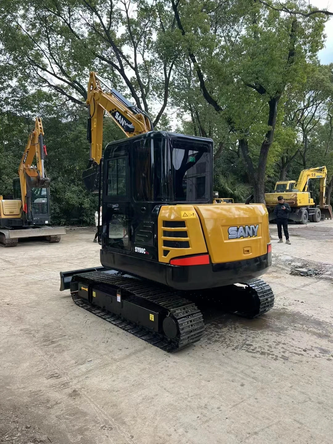 Низкий рабочий день SANY SY60 digger машина sany sy 60 экскаватор б/у Инженерная строительная техника