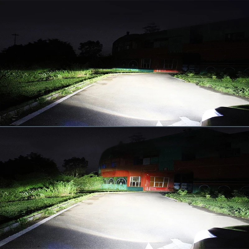 OEM ODM Foco led H4 Светодиодная лампа для Фар 9003 80 Вт 6500K 12 В автомобильная светодиодная мотоцикла