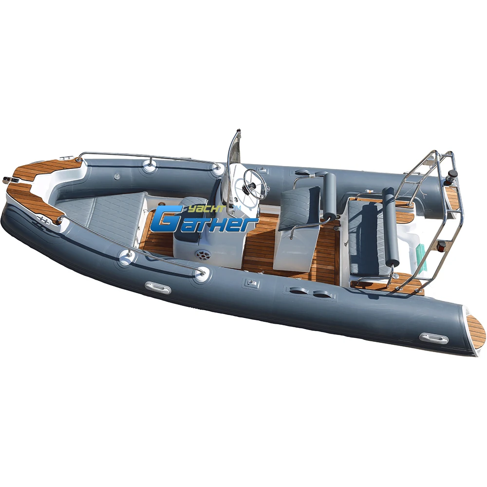 RIB520B Factory direct supply Rowing boat pontoon boat