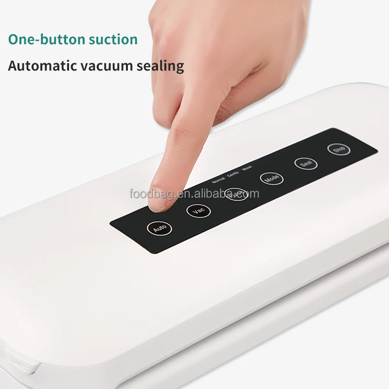 China Factory Home Tabletop Kitchen Appliances Fresh Automatic Seal Vaccum Saver Machine Heat Packing Food Vacuum Sealer